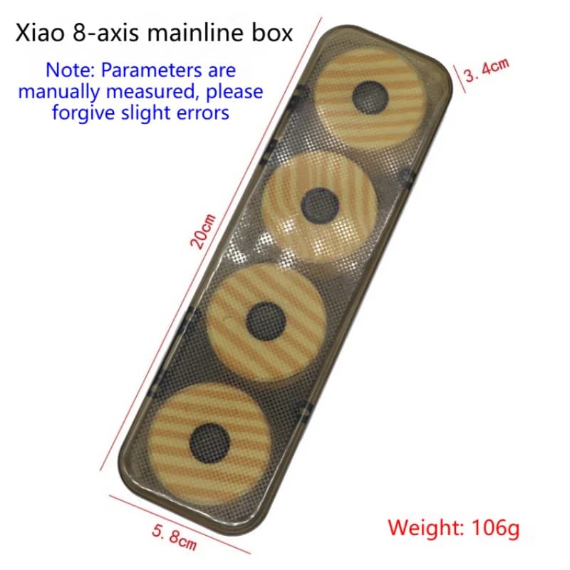 Light Fishing Lence Box, Fishing Accessories, Double Side Storage Box, Available in Different Specifications
