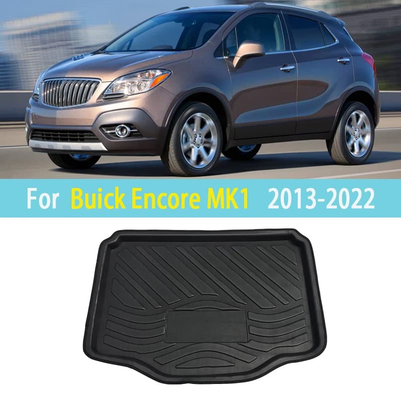 Tappetino per bagagliaio auto per Buick Encore MK1 Accessorio 2013-2022 Opel Mokka A, tappetino per vano bagagli posteriore, rivestimento per pavimento, copertura per carico, tappetino auto