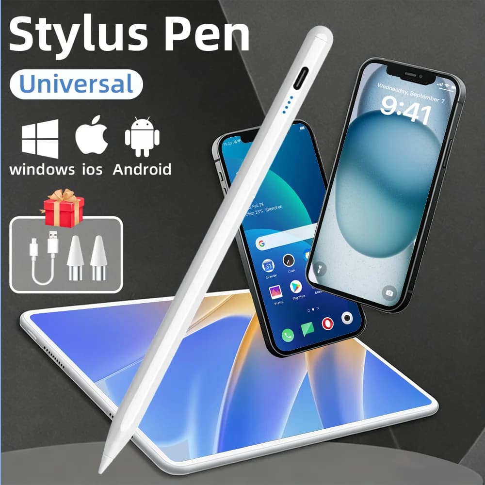 2025 Universal Stylus Pen For Android IOS Windows Tablet/Mobile Phone Capacitive Touchscreen Pen For Samsung Huawei Apple Xiaomi