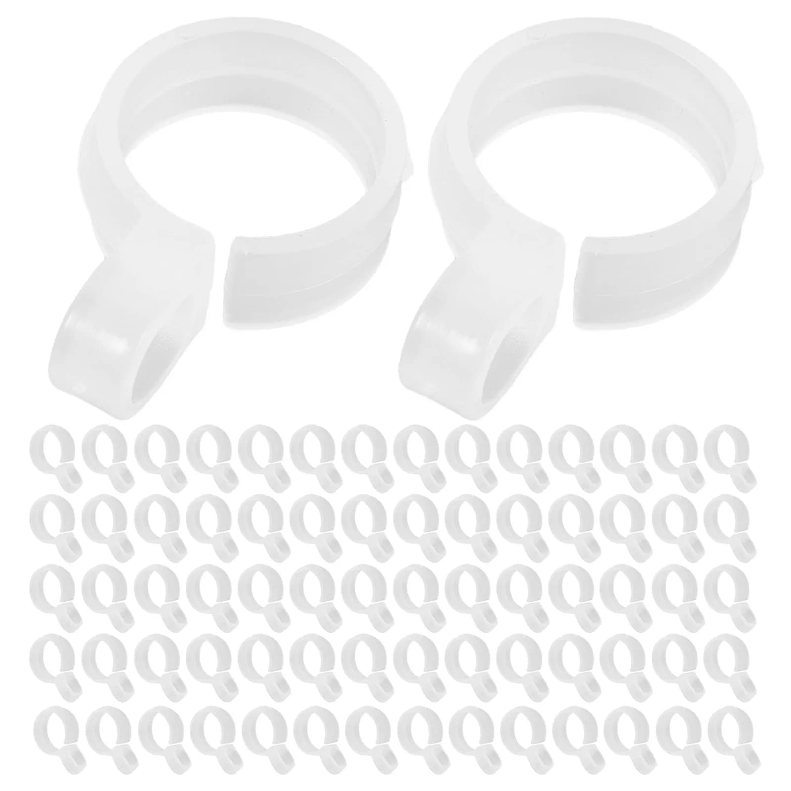 120 Pezzi Ganci Antiscivolo in Plastica per Appendere Vestiti, Clip Antivento per Stendibiancheria, Balcone, Armadio, Viaggi