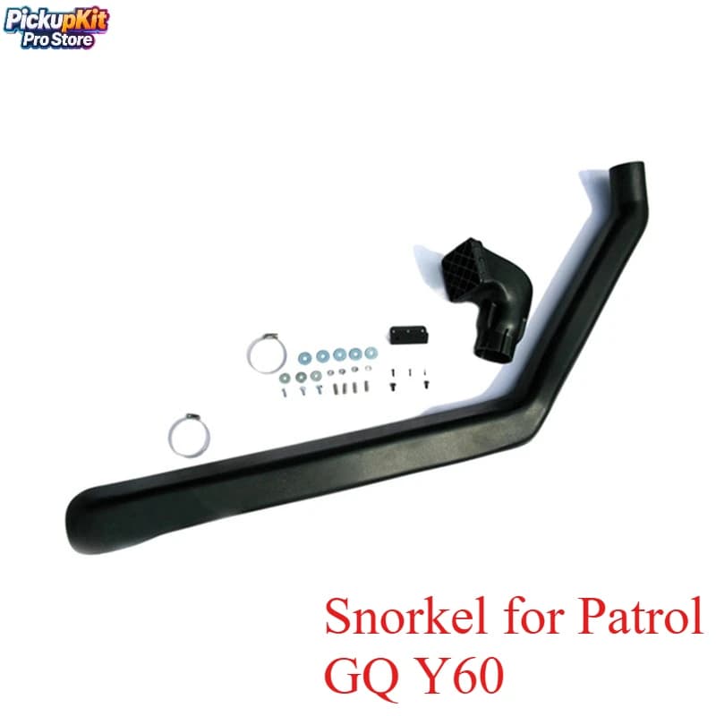 Snorkel laterale sinistro per Patrol GQ Y60 4x4 TD42 4.2L Diesel UV-stabile LLDPE Air Ram Kit a prova di acqua/polvere
