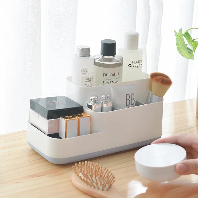 Scatola Organizer per trucco creativo con cassetto per riporre la toletta