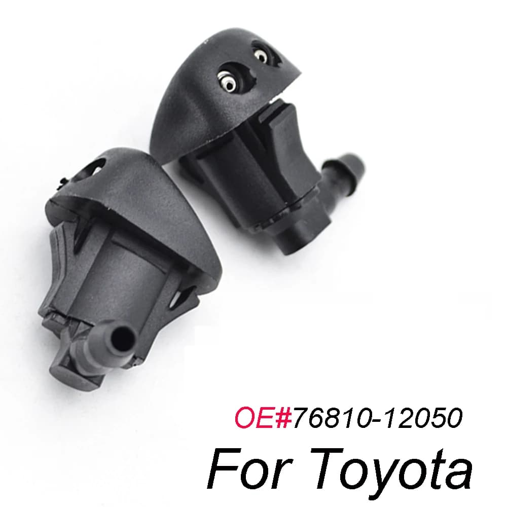 2x Parabrezza Parabrezza Rondella Jet Ugelli Set Per Toyota Yaris XP10 Tacoma MR2 MK2 MK3 Celica MK6 Finestra Anteriore Kit