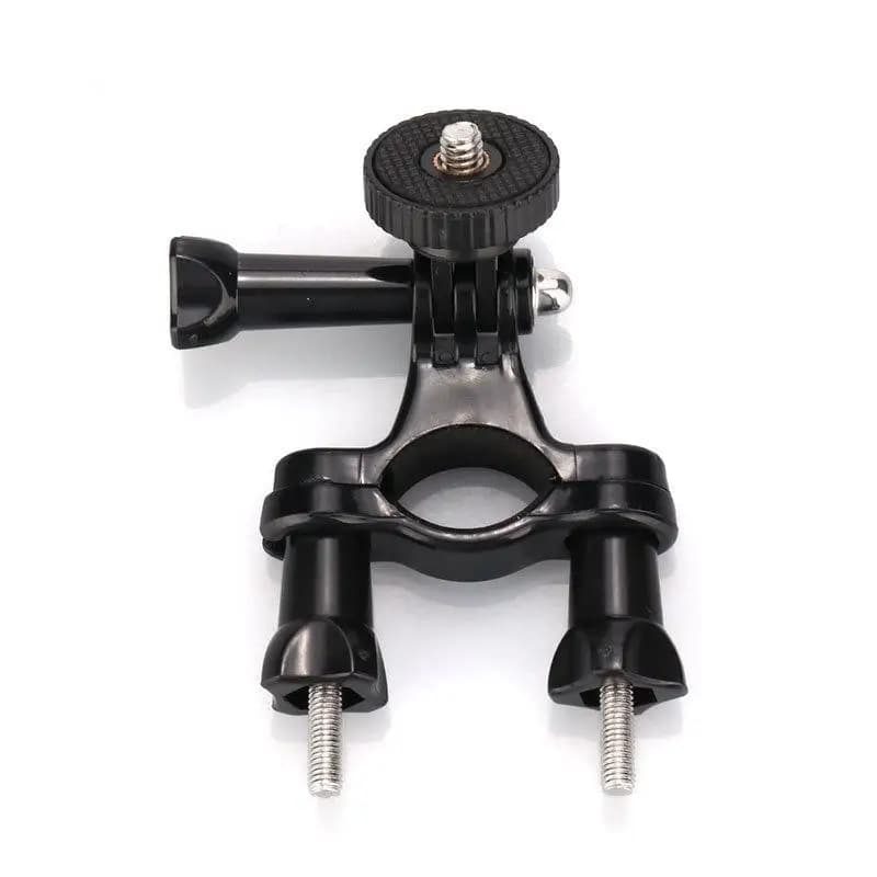 Handlebar Bike Bicycle Mount Seatpost Clamp Metal Screws Adjustable Pivot Arm Sports Camera Accessories No Slip Firm