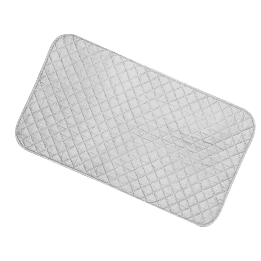 Tappetino per stirare spesso, bifacciale, resistente alle alte temperature, antiscivolo, per camicie, top, copriasciugatrice, tappetino per asciugatrice