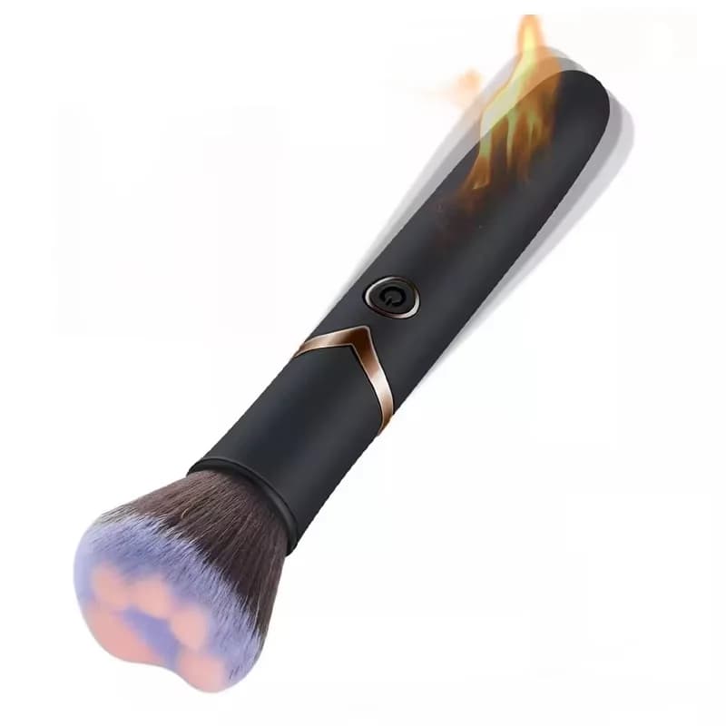 2026 Heating Makeup Brush Vibrator for Women G Spot Vagina Nipple Clitoris Stimulator USB Rechargeable AV Stick Massager