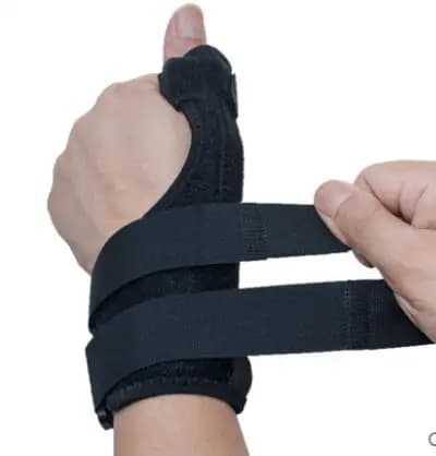 HANRIVER Braccialetti con guaina tendine distorsioni del pollice frattura polso a scatto fisso con sindrome del tubo fisso