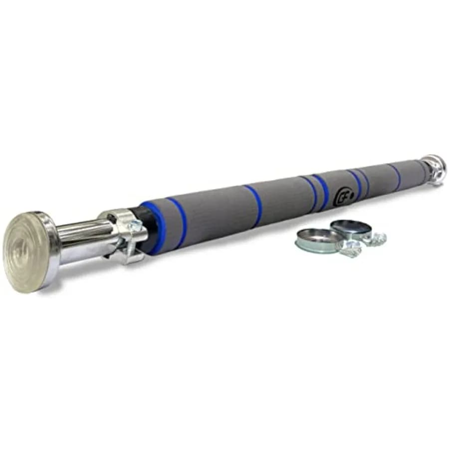 Maximiza Fitness Traction Bar for Door - Traction Bar/Chin-up Adjustable from 27 to 39 Inches with 3 Set of Strengthened Screws