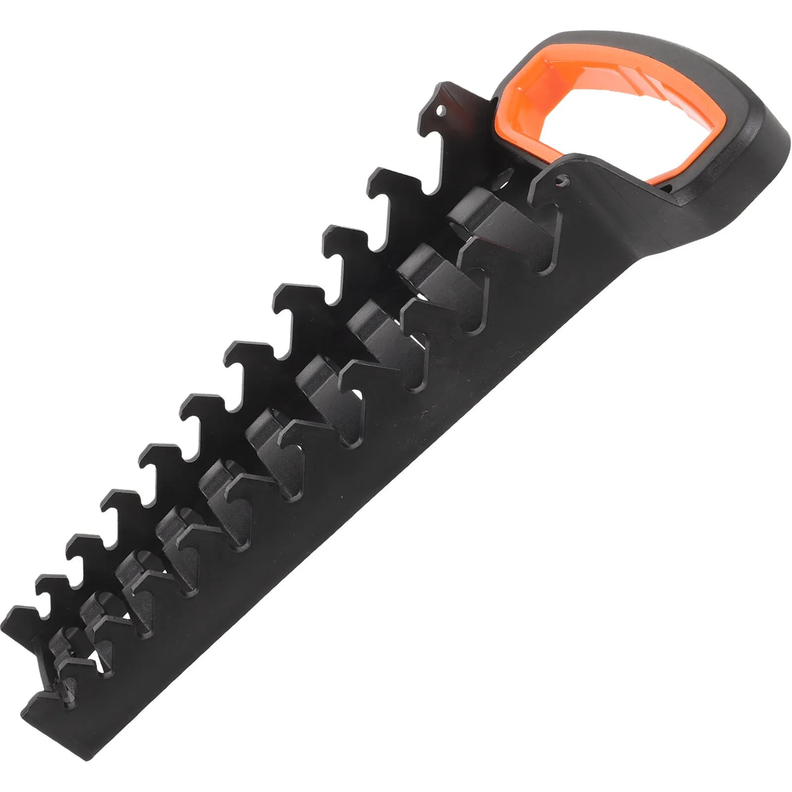 Wrench Organizer Strong PP Material Large Capacity Wall Hanging Rack Tool Holder Space Efficient Wrench Set Storage Shelf
