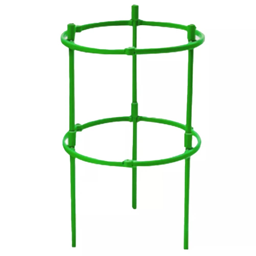 Supporto per piante da giardino, traliccio per piante in vaso, palo regolabile in ABS per piante rampicanti, verde