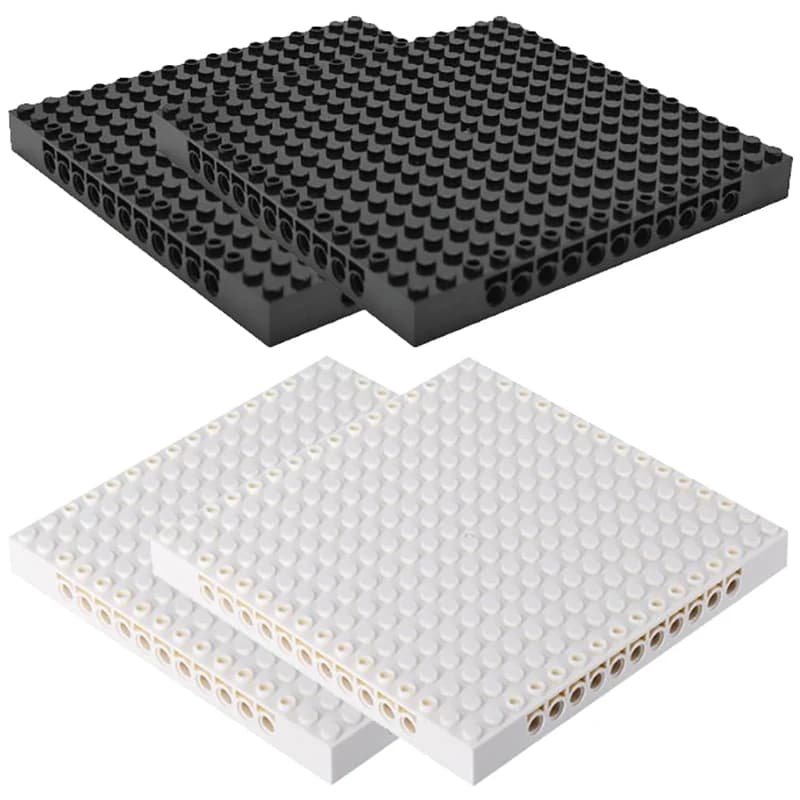 Wholesale Pixel Art Building Block Lower plate 65803 Brick 16X16 Base plate Compatible Part 98138 Pixel Small particles Toy gift