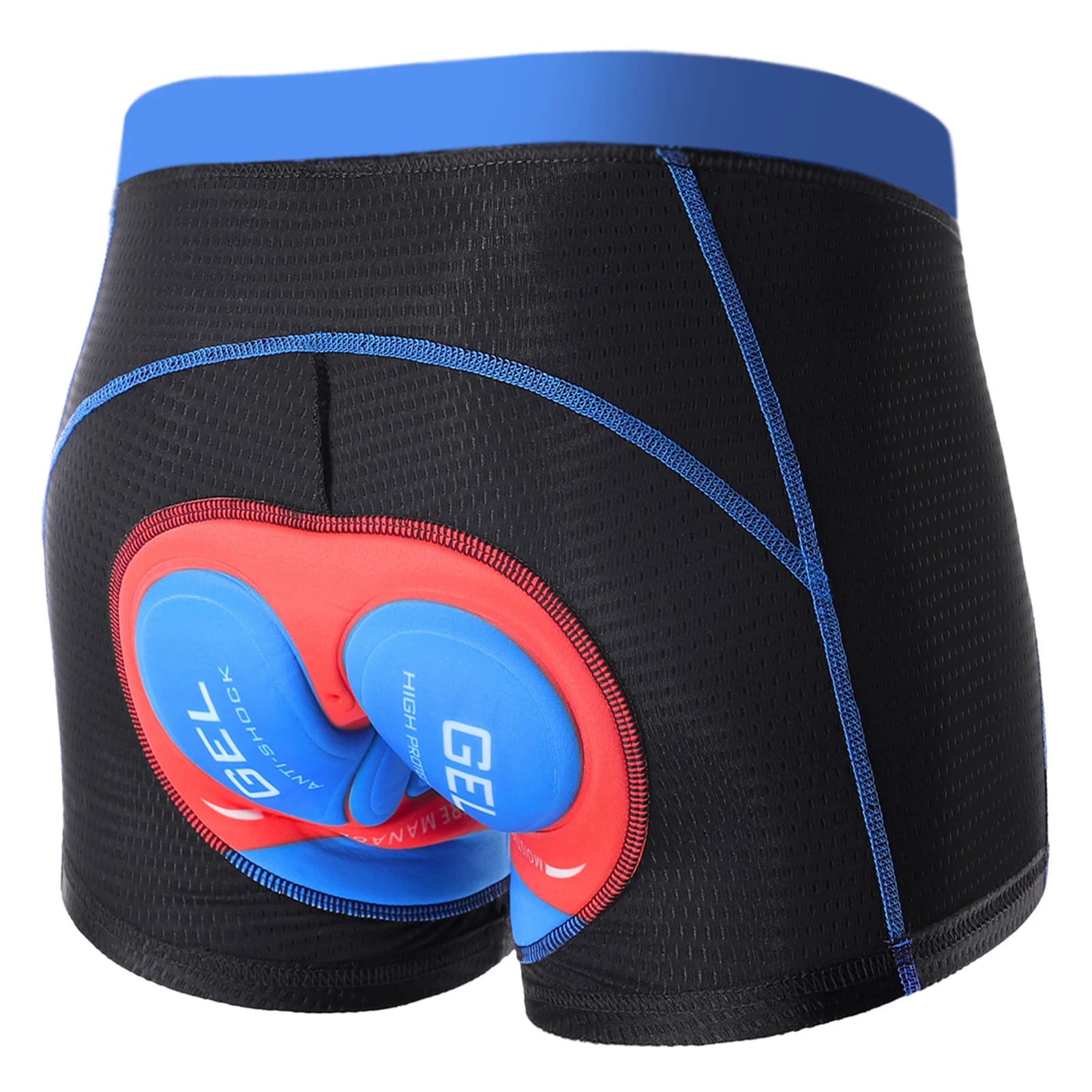 Men's cycling shorts, light and breathable, with 5D padding.