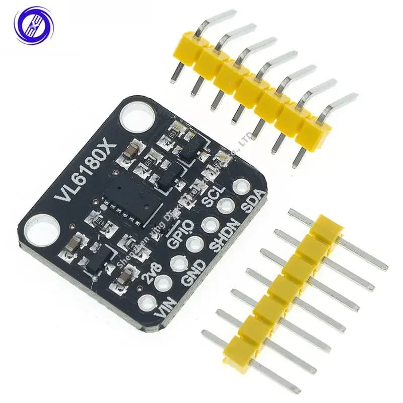 1PCS VL6180 VL6180X Range Finder Optical Flow Sensor Module for Arduino I2C Interface 3.3V 5V management recognition