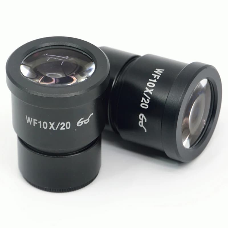Oculare Regolabile per Microscopio Stereo RELIFE WF10X/20 22MM, Lente per Microscopio Binoculare e Trinoculare a Campo Largo
