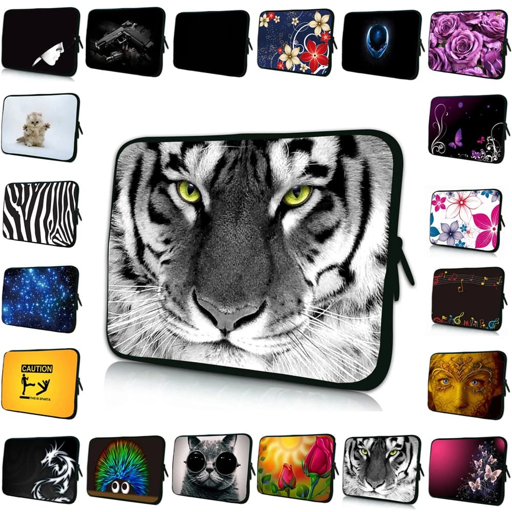 10 Borse 17 Pollici in Neoprene per Chromebook e Laptop, Custodia Protettiva per MacBook Air 13 14, Lenovo Legion GO 15.6, MSI, Acer, OnePlus Pad3
