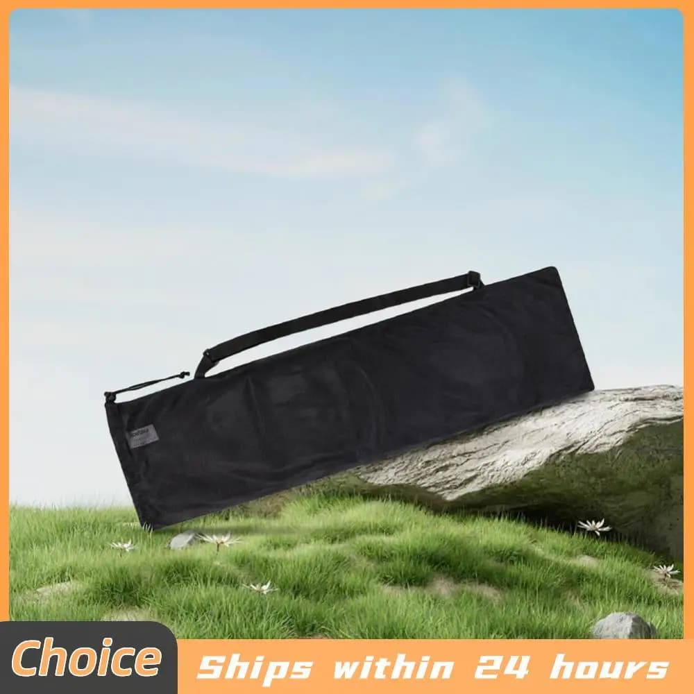 Borsa a rete per pagaia da kayak con tracolla regolabile, borsa per il trasporto e la conservazione della pagaia da kayak, organizer per pagaie da canoa con coulisse