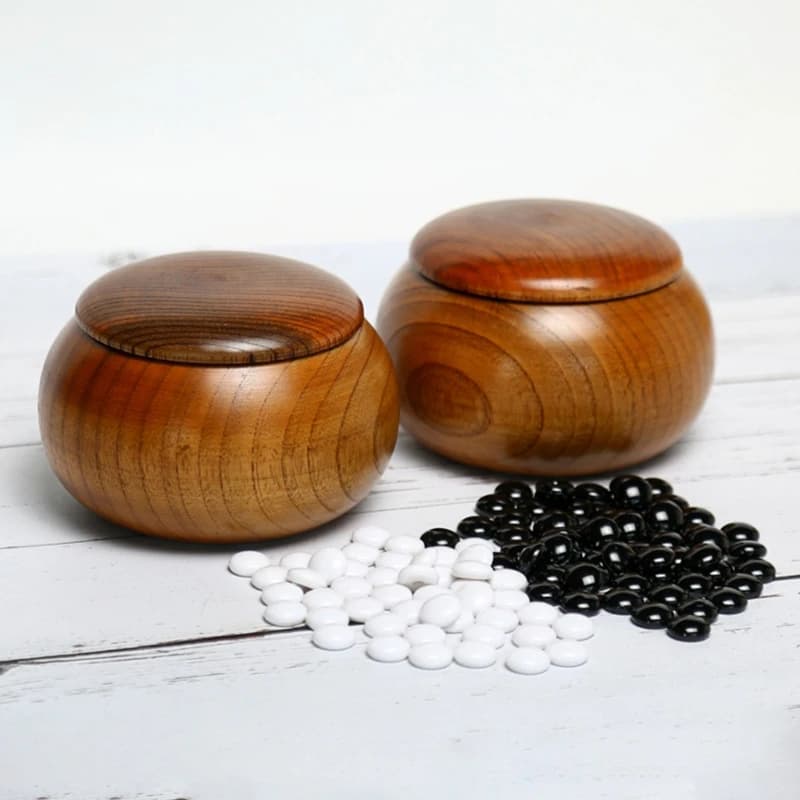 Go Cans Stones Storage per Case Go Game Scacchi Ciotole Weiqi Box per Weiqi/Baduk Dropship