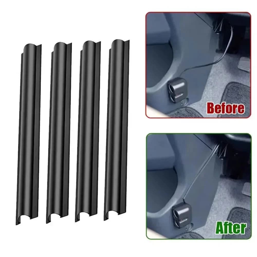 4/8 pezzi adattabili universalmente ​ ​ Guaina per Cavi Interni Auto ​ ​ Senza Danni ​ ​ Design Elegante ​ ​ ​ ​ Morsetto Organizzatore per Cavi ​ ​ Migliora l'estetica