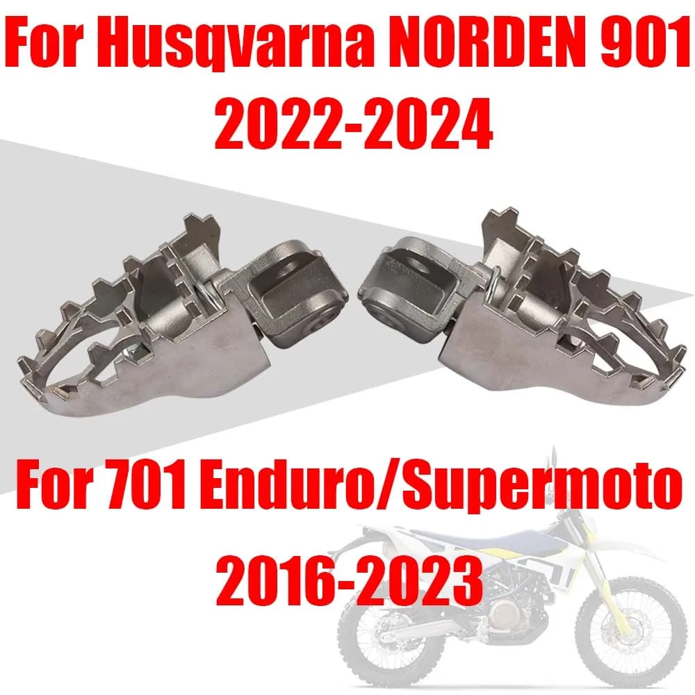 Per Husqvarna 701 Enduro 701 Supermoto 2016 - 2023 NORDEN 901 2022 - 2024 accessori poggiapiedi pedane poggiapiedi pedali pedane