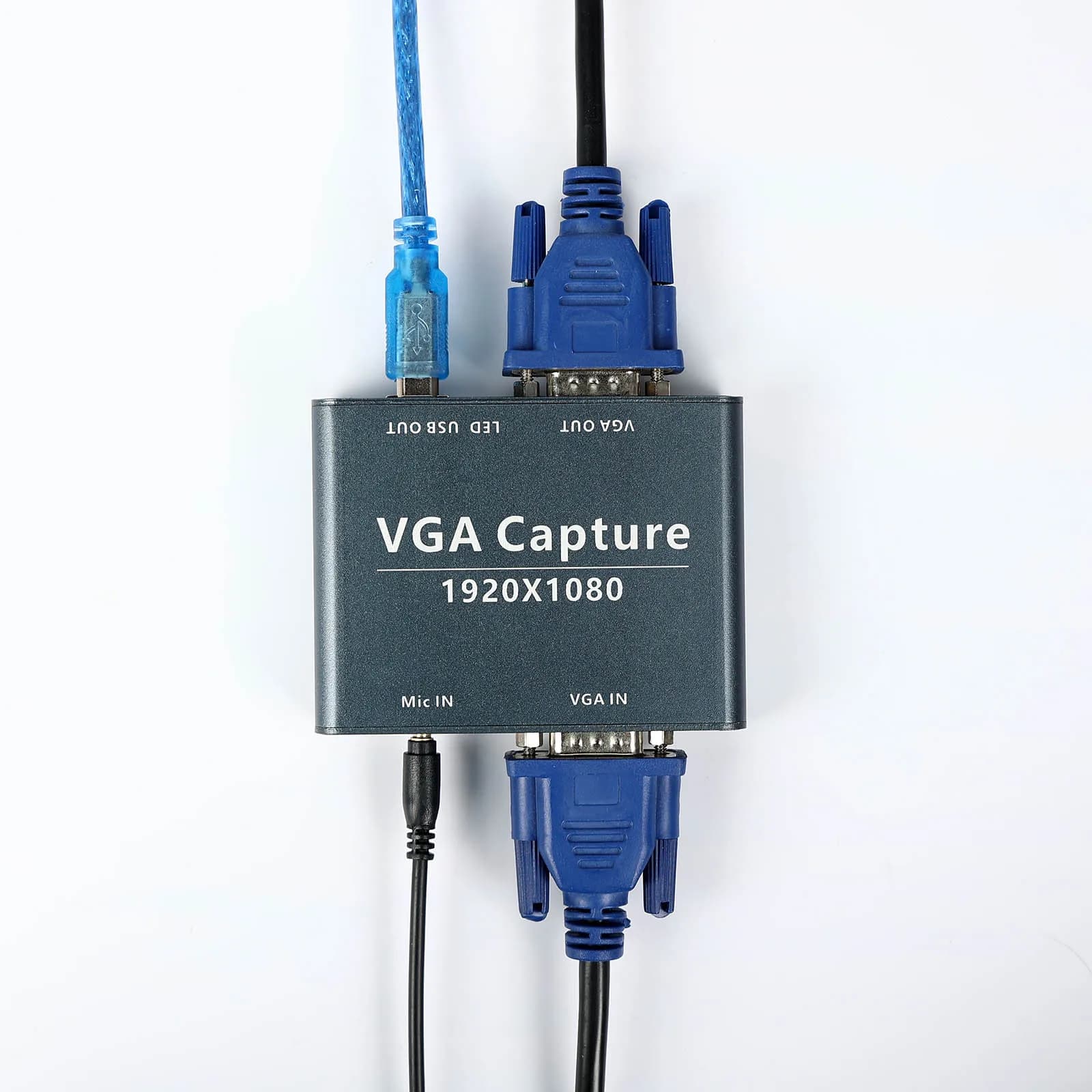 Driver del dispositivo convertitore digitale VGA gratuito adattatore da VGA a USB scheda di acquisizione video 3.0 videoregistratore compatibile USB 2.0 VGA 1080P