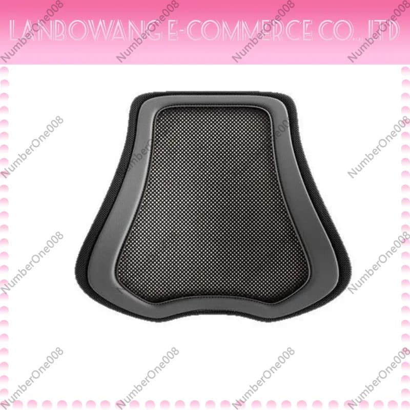 Ventilated Car Lumbar Support Cushion, Breathable Seat Waist Support for Office Sedentary & Driving - Portable Back Pillow