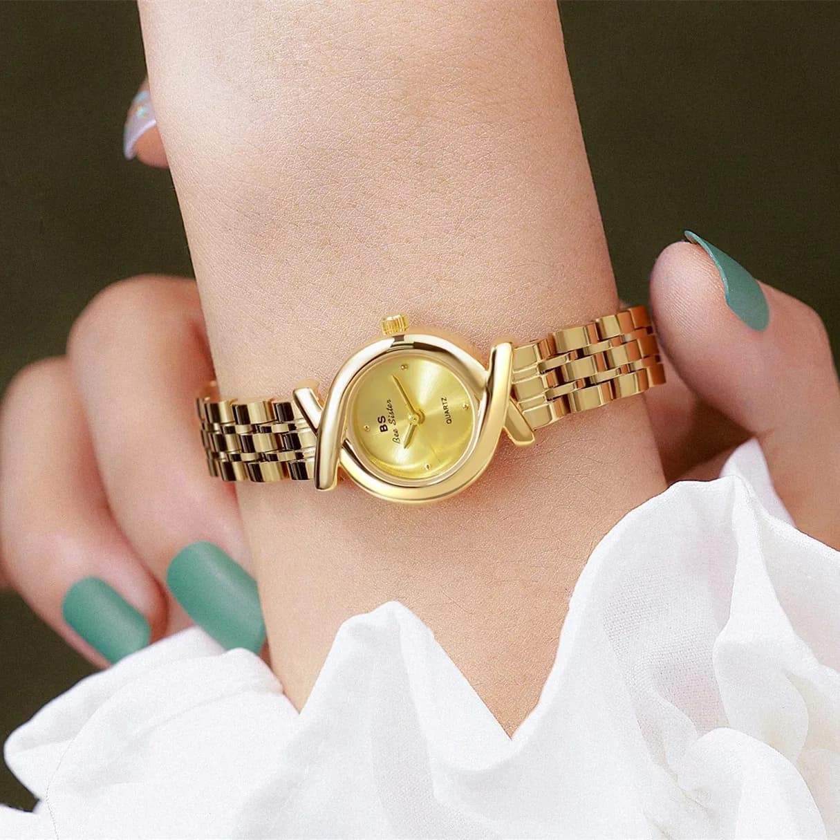 UTHAI CQ478 Fashionable and luxurious women's watch, waterproof and exquisite quartz watches, watches, women's watches