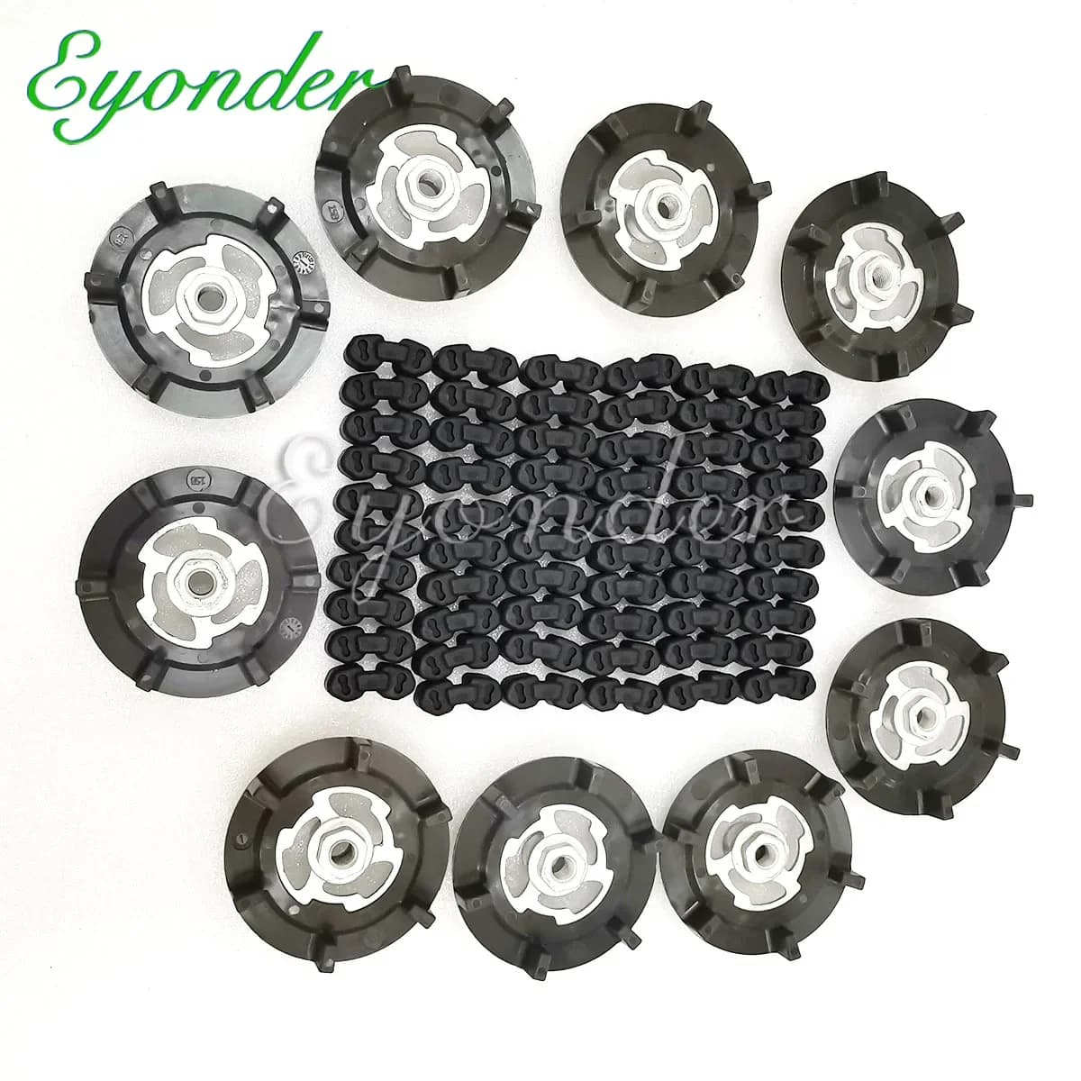 10 Set A/C Compressore Frizione Puleggia Ammortizzatore Piastra di Accoppiamento Solo Mozzo Per Denso per Toyota Yaris Corolla Avensis Opel OP 68540102 S