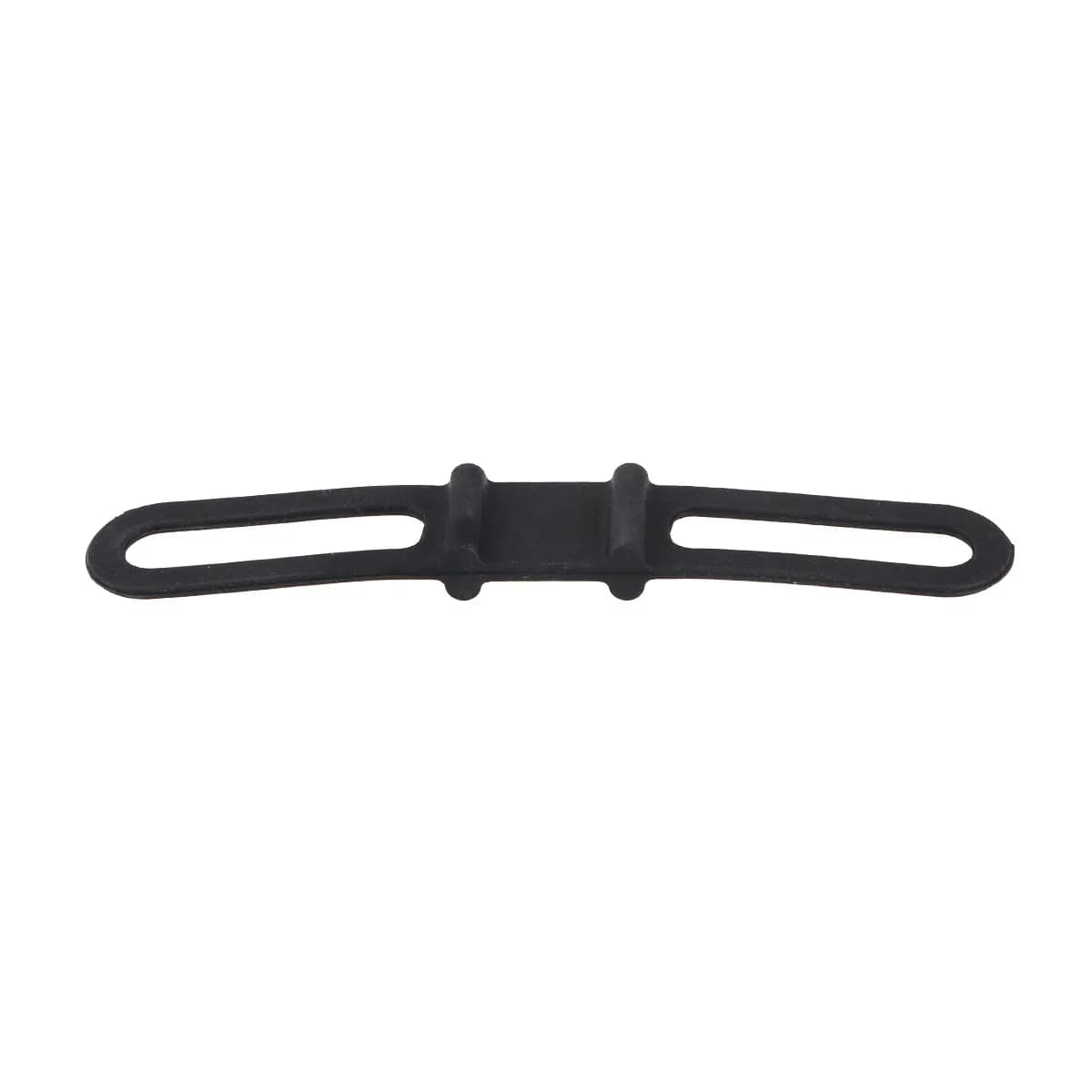 Set di 5 Elastici in Silicone per Bicicletta, per Bici da Montagna, da Strada, Elettriche e Pieghevoli, Supporto per Telefono e Luce, Nero