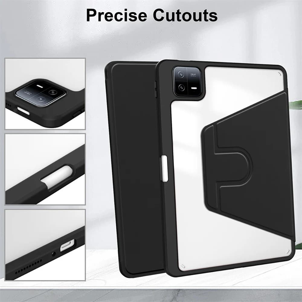 Custodia con rotazione a 360°Per iPad 11th 2025 Pro 11 13 2024 Air 1 2 3 4 5 mini 4 5 6 7 9.7 10.5 10.2 10th con custodia per tablet portapenne