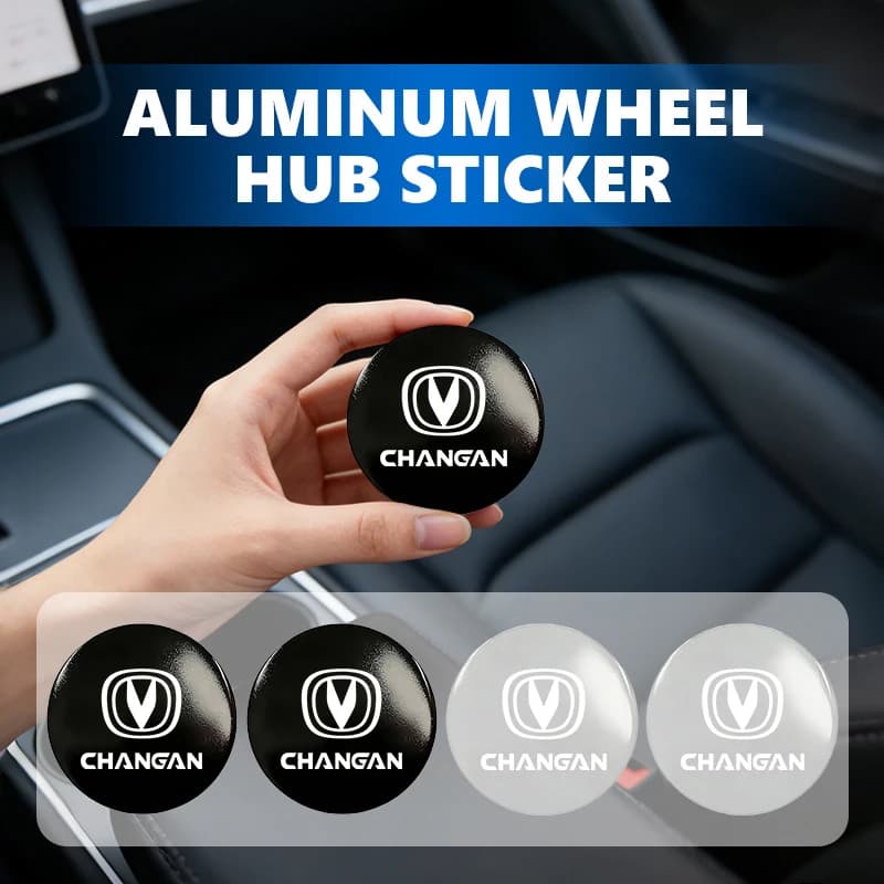 4pcs Car Wheel Center Cover Hub Caps Stickers For Changan Karvaan Raeton PLUS Eado CS35 CS15 CS95 Alsvin