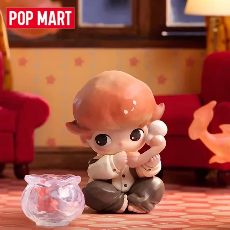 POP MART DIMOO The Missing Day Series Blind Box Guess Bag Decorazione del desktop Blind Bag Toys Anime Figure Modello carino Regalo Ragazza