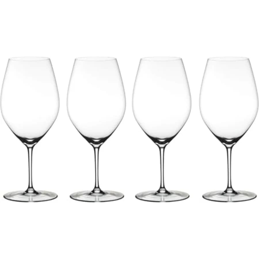 Bicchiere da vino rosso, set di 4