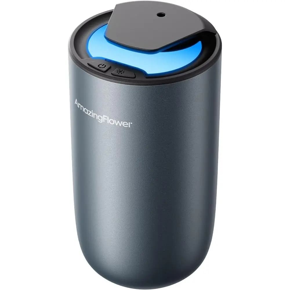 Intelligent Auto Deodorant with 3 Levels of Nebulization and 3 LED Colors, Automatic Switching/off, Rechargeable Air Purifier