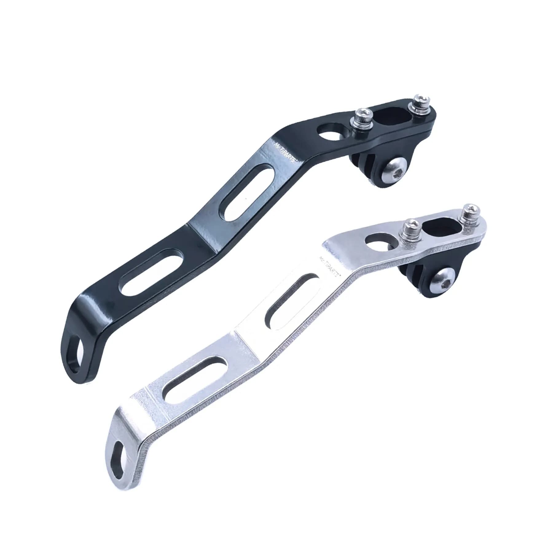 Supporto per Luce Anteriore Bici per Brompton e DAHON, Staffa Sottocodone per Lampada Bici Pieghevole