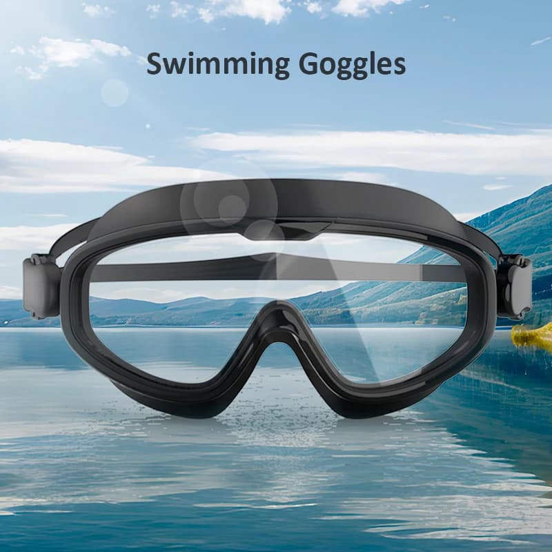 Swimwear for Men and Women Adult Swimwear with large frame waterproof galvanic and high definition anti-fog