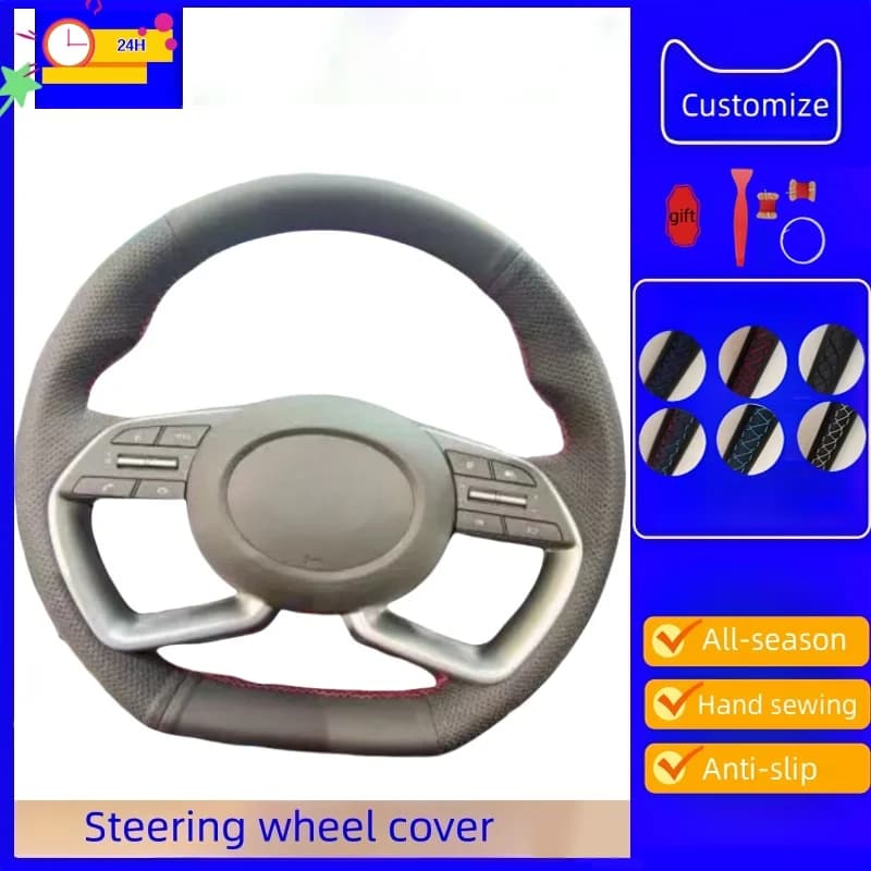 Custom Hand Sewn Microfiber Leather Car Cover for Hyundai Tucson 2021 2022 NX4 Elantra 2020 Sonata 10th
