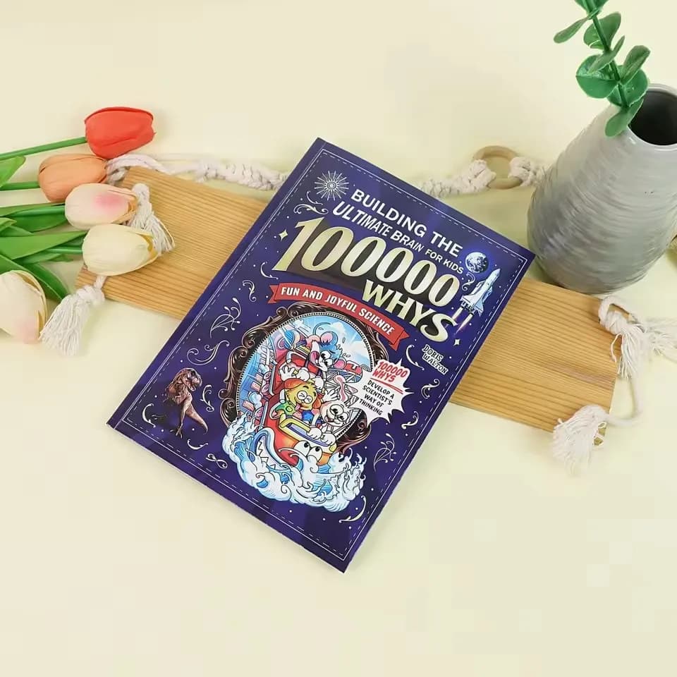 Building the perfect brain: 100,000 questions why – Funny and exciting science for children to develop the way of thinking as a scientist, explore the