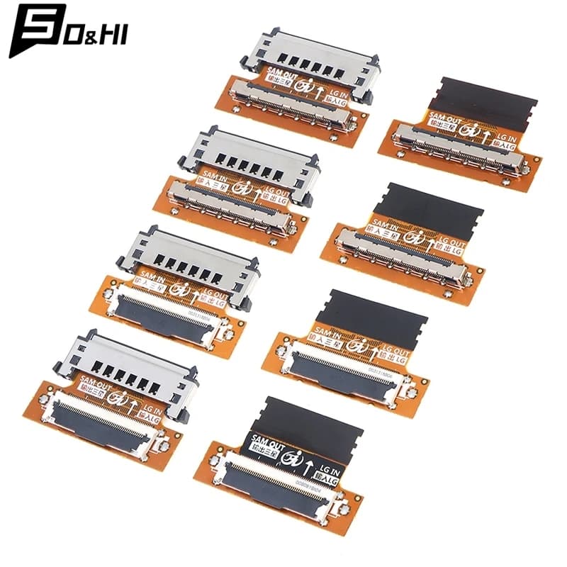 Vendita calda 1 pz FHD LVDS LVDS 51pin SAM turn Cable Connector Cable Adapter Board
