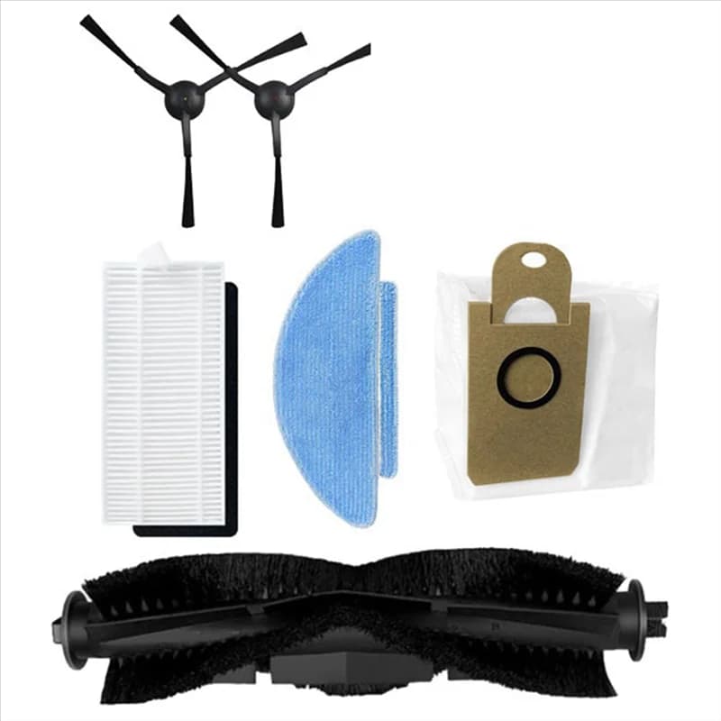 B02C-Complete Vacuum Cleaner Upgrade For Medion X20 SW+/MD 11415, X21 SW+/MD 11500: Main Roller, Side Brush, HEPA, Mop