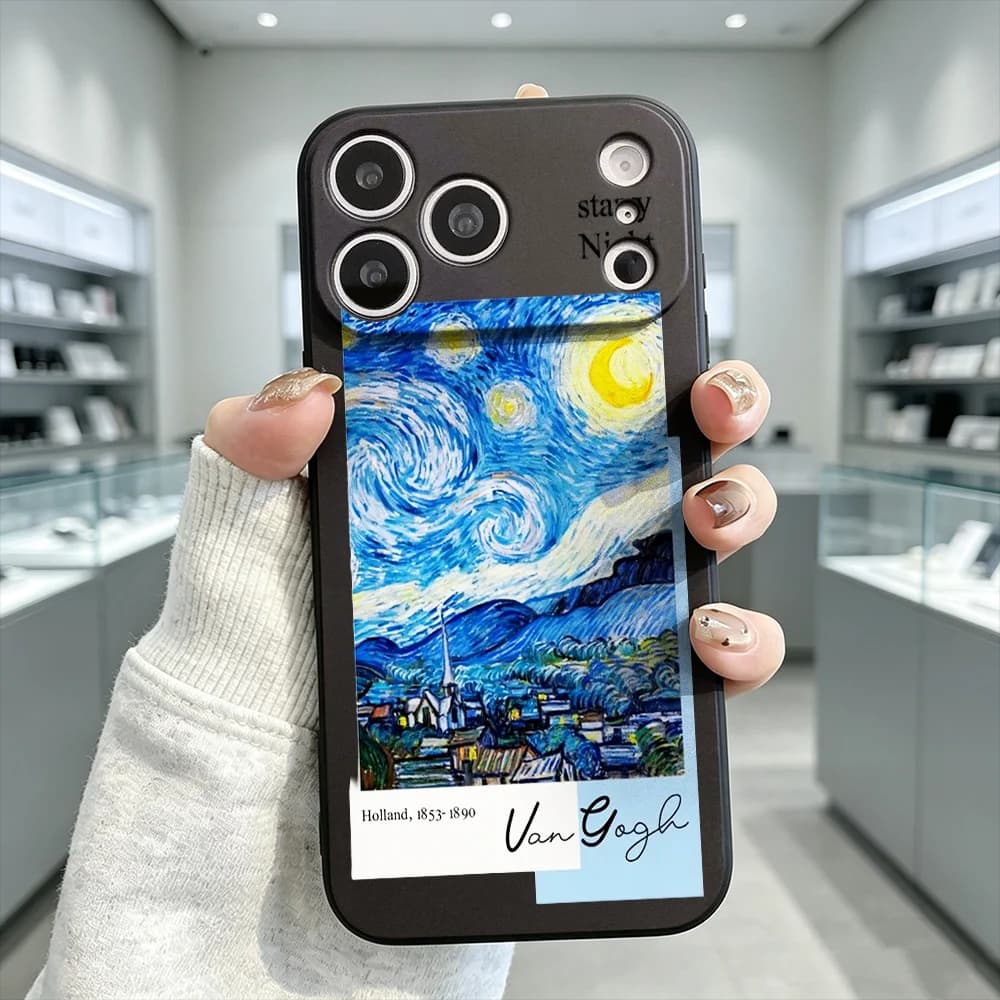 Starry Night Slim Fit Shockproof Phone Case For Honor X9 X8 X7 X6 X5 Smart 600 500 400 300 200 Pro Lite Back Cover