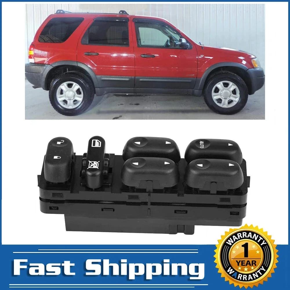 Finestra Electric Power Master Control Interruttore di Pulsante Console per Ford Escape Mazda Tribute Mercurio 3L8Z-14529-AAA 3L8Z14529AAA