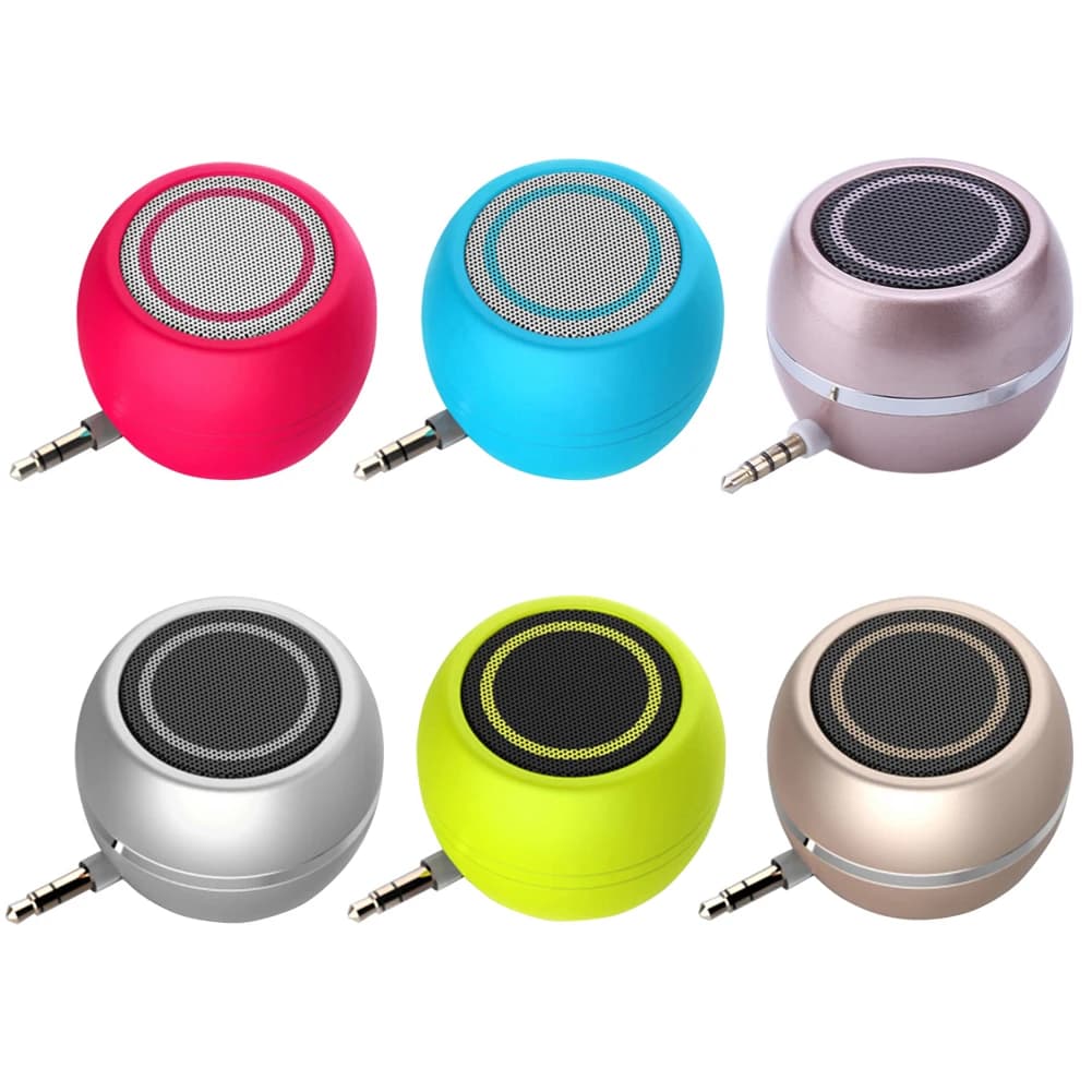 Lettore audio musicale stereo Jack AUX da 3,5 mm Altoparlante wireless Batteria al litio incorporata per telefono Notebook Laptop Tablet
