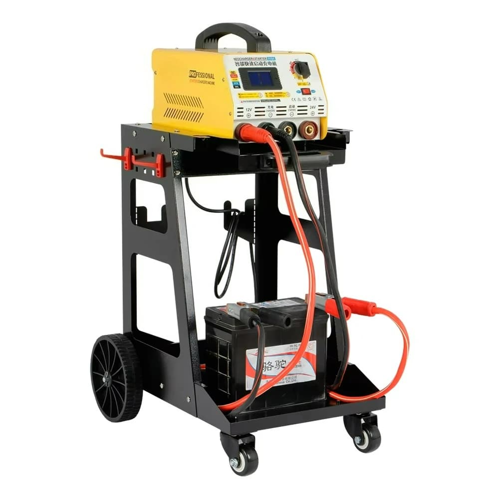 Caricabatteria per auto portatile intelligente e avviamento di emergenza per caricabatteria per camion automobilistico 12V 24V per auto