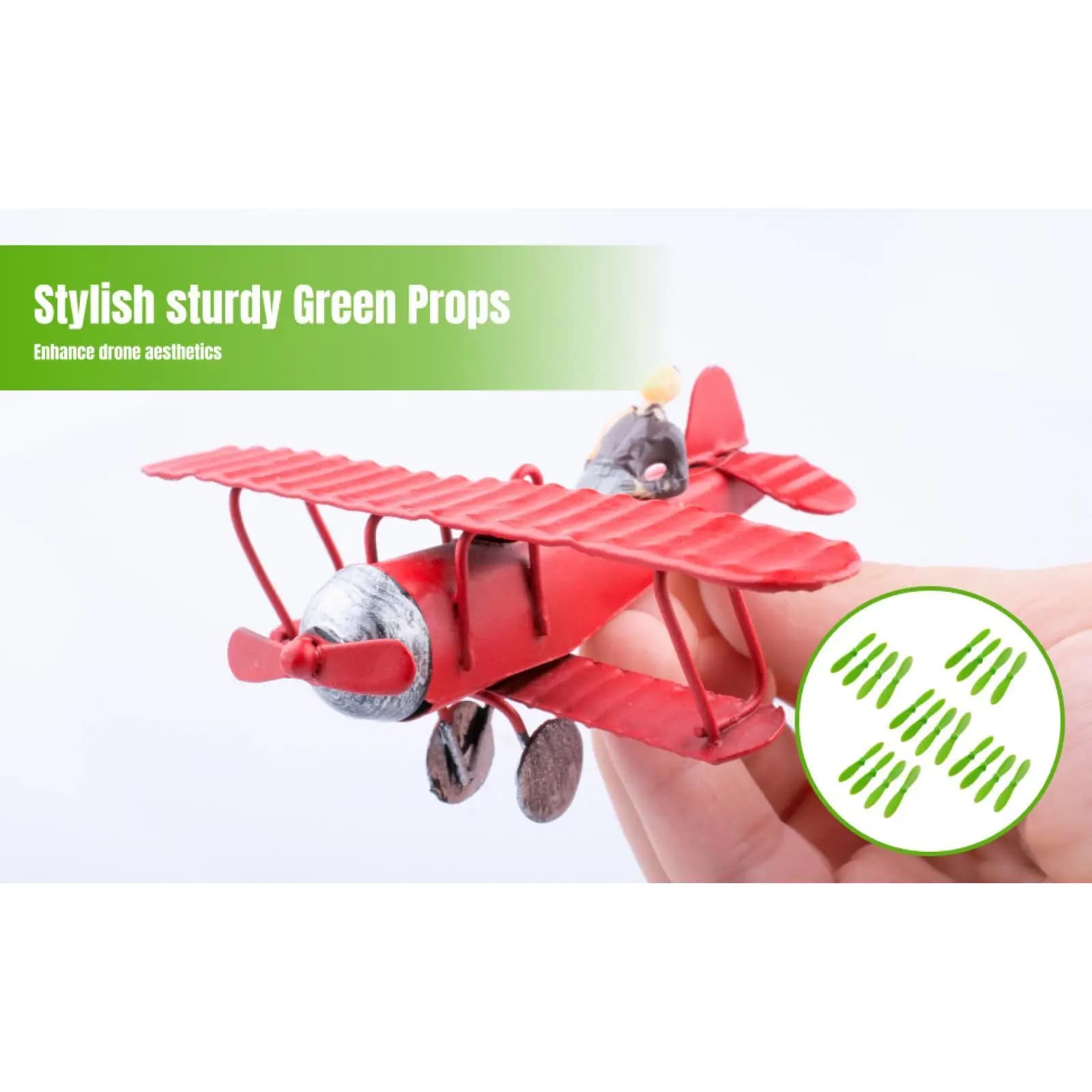 Kit of Plastic Elicates Components for Foldable Drums for Cheerson CX-10 Set of 20 Pieces