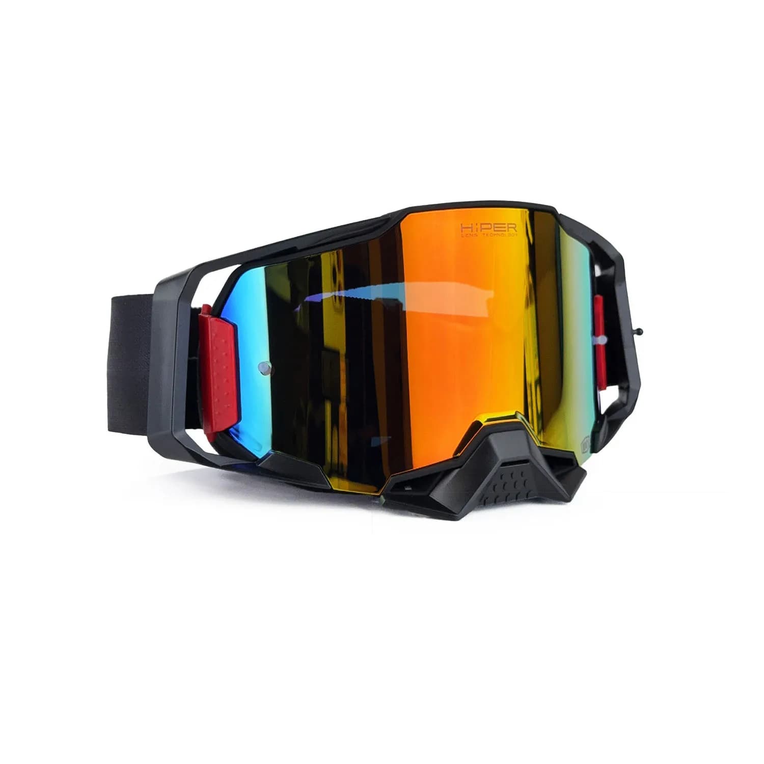 Unisex Off-Road Motorcycle Goggles, Motorcycle Riding Dust-Proof and Wind-Proof Goggles, Ski Downhill Bicycle Multi-Functional Protective Glasses