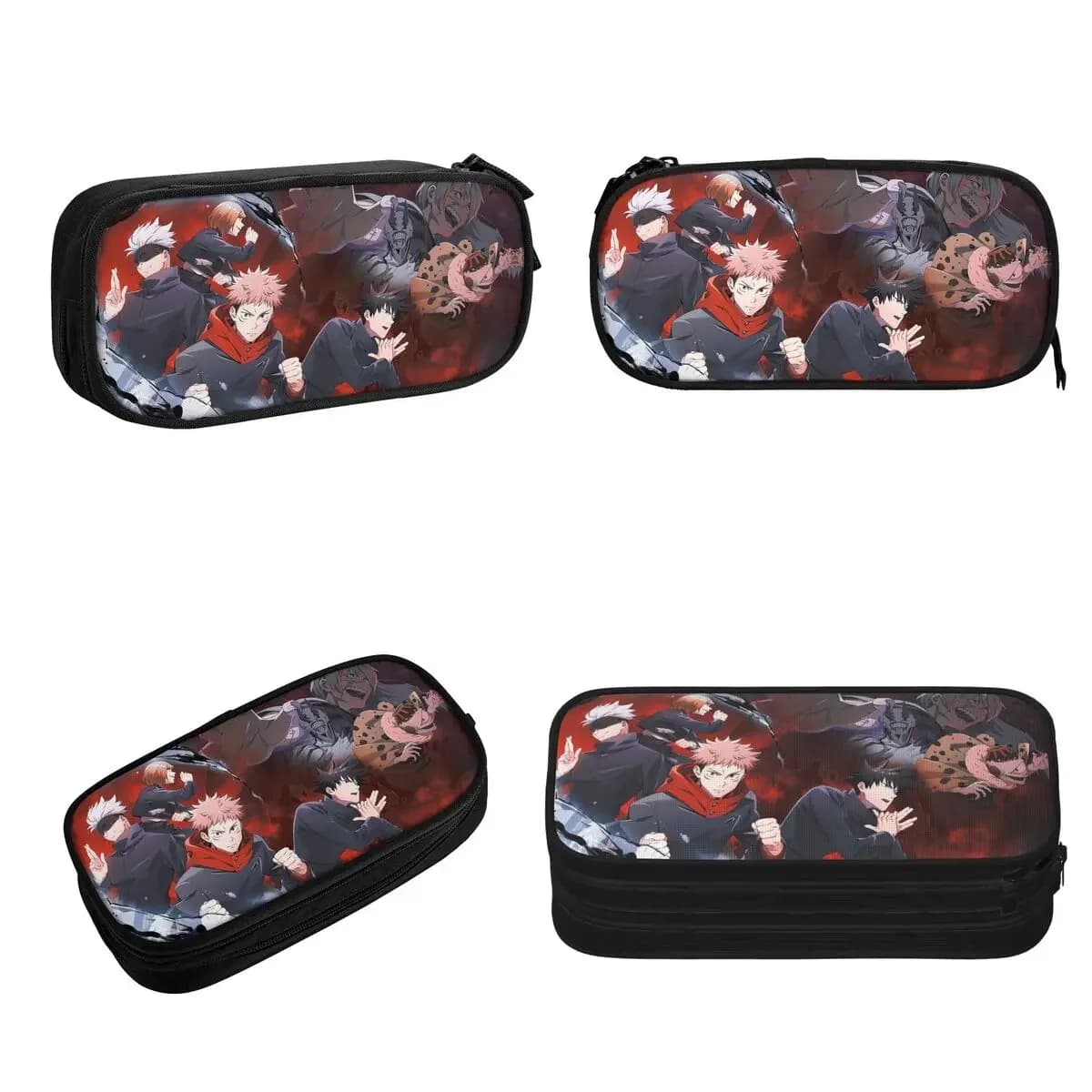 Megumi Besto Friendo Jujutsu Kaisen Sukuna Astucci anime per regali Astuccio per penne Astuccio per matite Astuccio per matite di grande capacità Portapenne