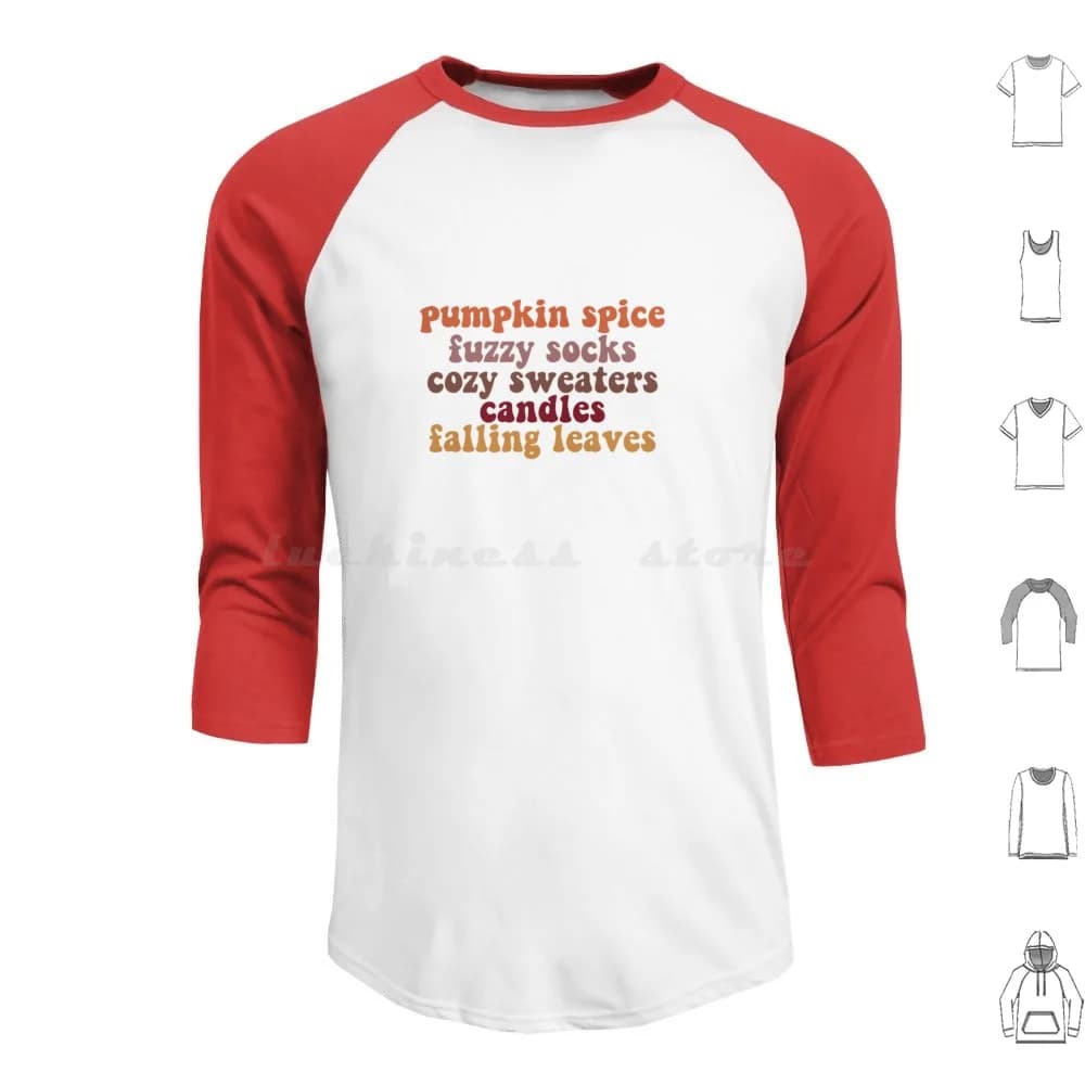Felpa con cappuccio Fall Things in cotone a maniche lunghe Libbysayshey Economico Carino Vsco Trendy Trending Vibes Teen Estetico Laptop Instagram