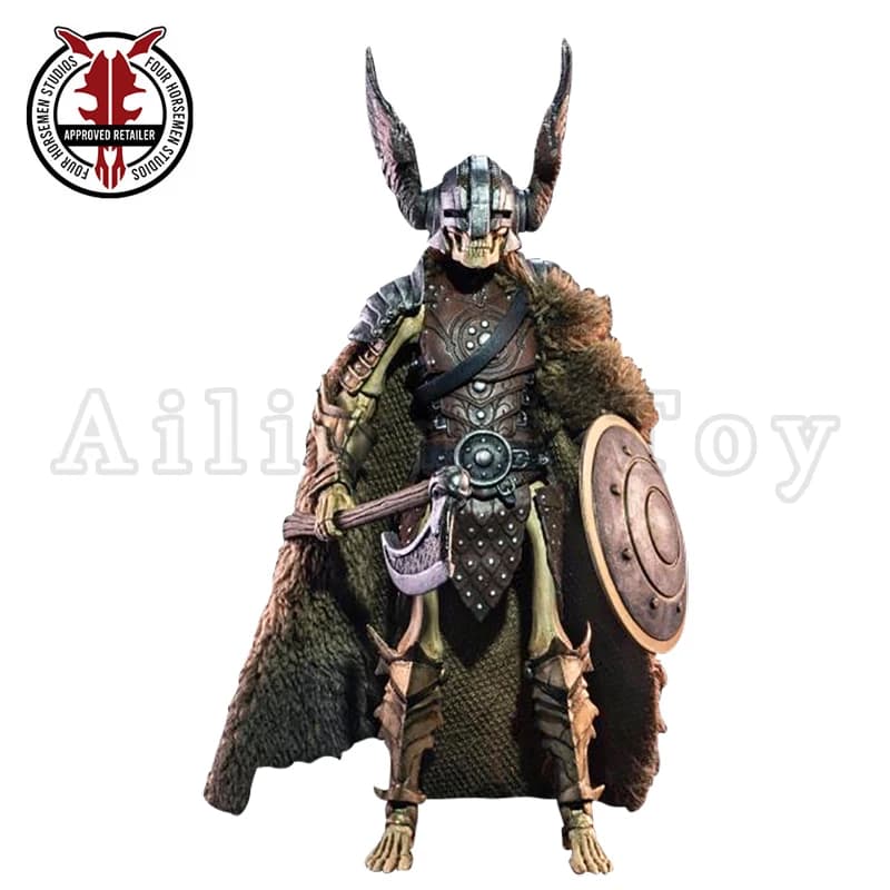 Quattro cavalieri Studio Legioni mitiche 1/12 6 pollici Action Figure The Undead of Vikenfell Modello anime