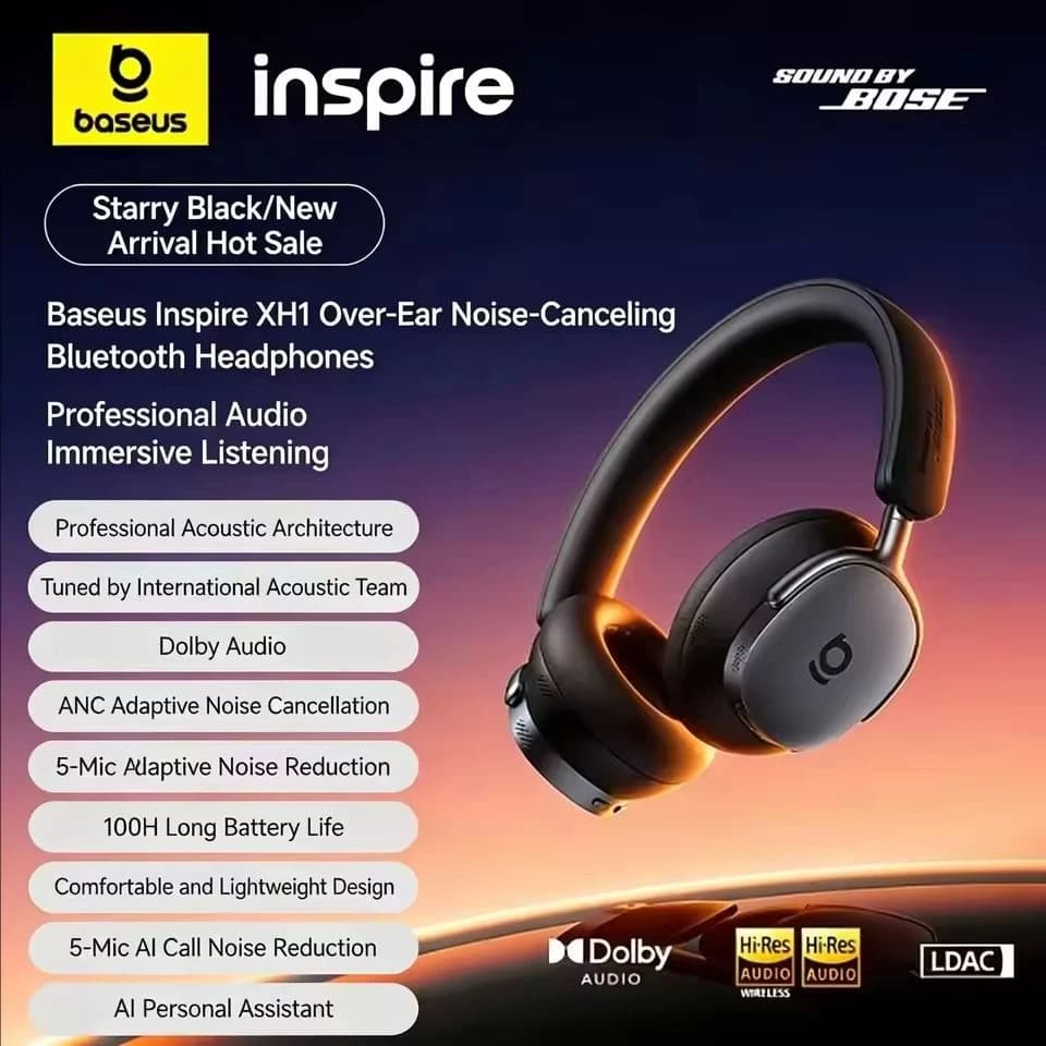 Wireless D05 Headphones Bluetooth 5.3 HiFi Headphones Stereo Wireless Folders and Dual Cables Use for Gaming