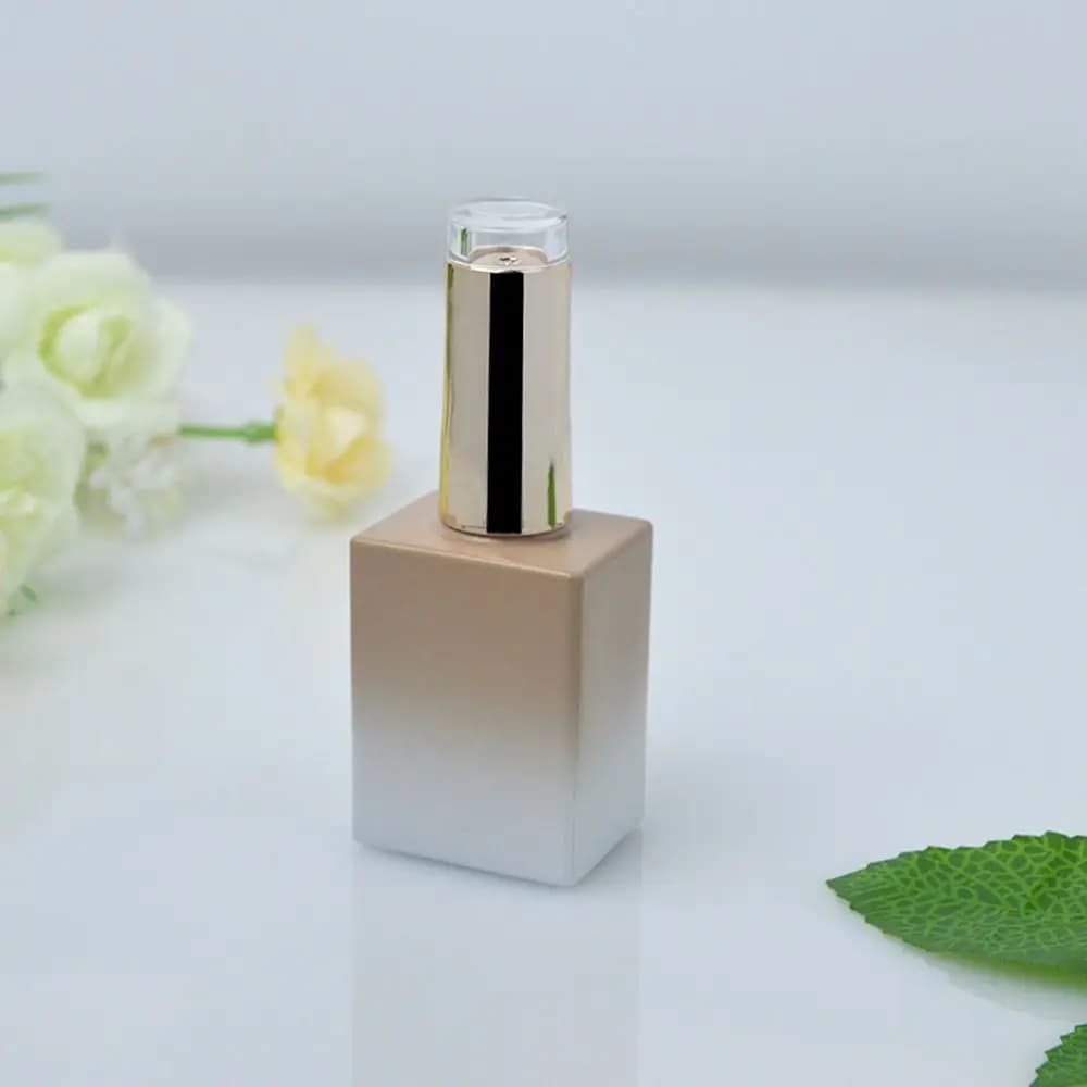 Flaconi Riutilizzabili da 10ML e 15ML per Smalto con Pennello, Bottiglie Vuote in Vetro per Gel Unghie, Contenitori per Olio Unghie e Cosmetici
